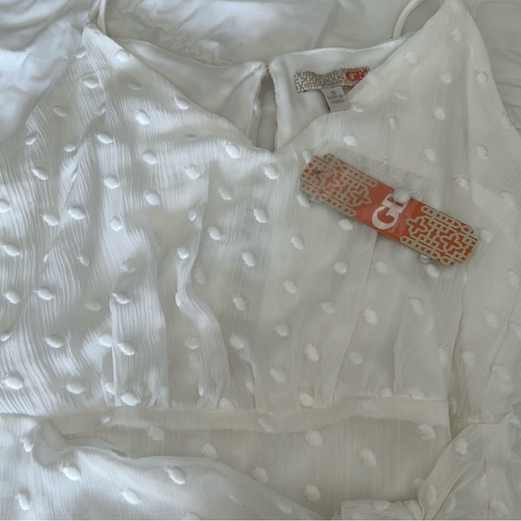 Gianni Bini White Wrap Dress - Picture 2 of 5